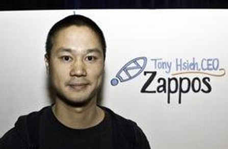 Zappos网站创始人兼CEO谢家华(Tony Hsieh)