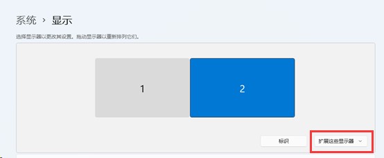 Win11扩展屏幕黑屏怎么办