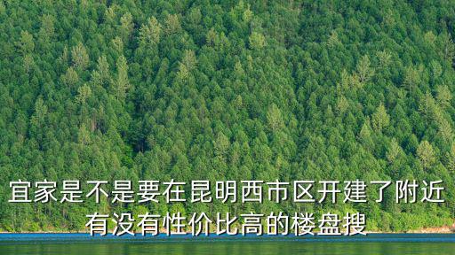 宜家是不是要在昆明西市区开建了附近有没有性价比高的楼盘搜