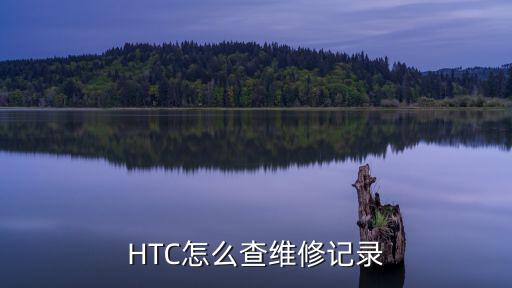 HTC怎么查维修记录