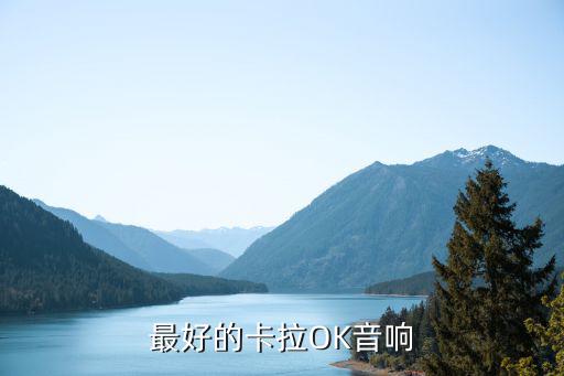 卡拉ok音箱，最好的卡拉OK音响