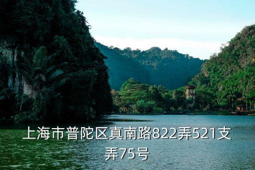 上海市普陀区真南路822弄521支弄75号