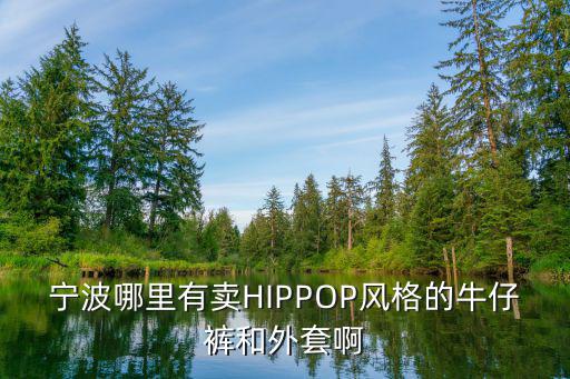 宁波哪里有卖HIPPOP风格的牛仔裤和外套啊