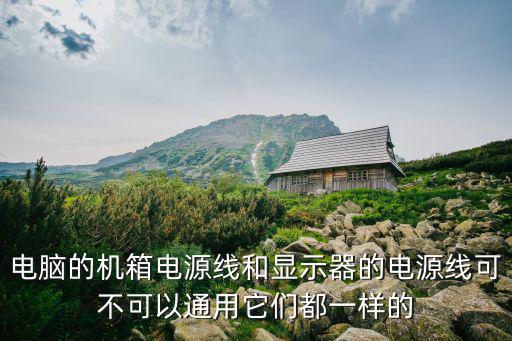 电脑的机箱电源线和显示器的电源线可不可以通用它们都一样的