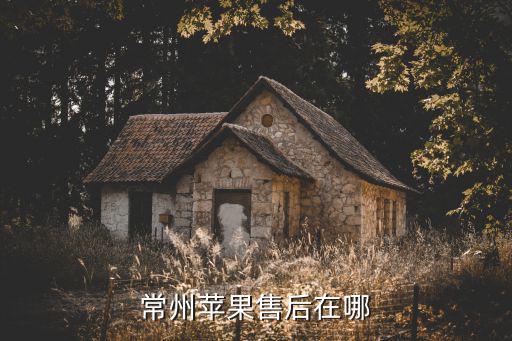 常州苹果售后在哪