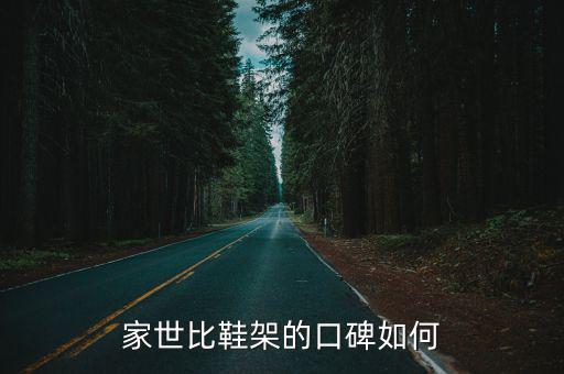 家世比鞋架的口碑如何