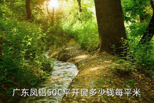 广东凤铝50C平开窗多少钱每平米