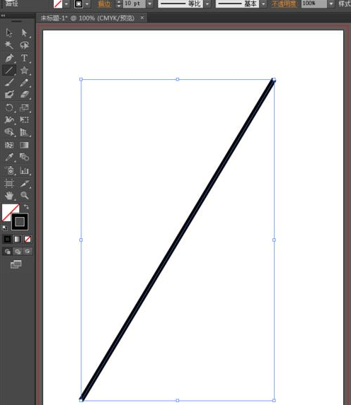 Adobe Illustrator CS6中绘画虚线图的操作教程截图