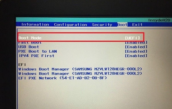 Acer怎么修改UEFI？宏碁acer电脑设置uefi启动系统教程