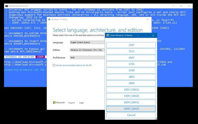 分享如何使用MediaCreationTool.ba