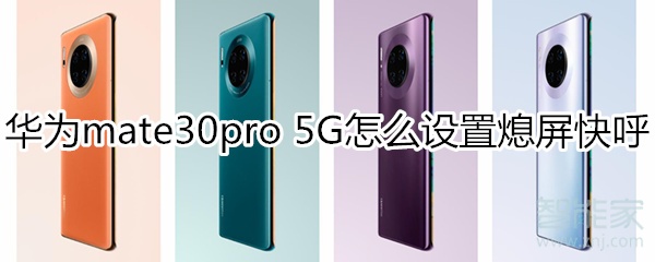 教你mate30pro 5G版如何设置熄屏快