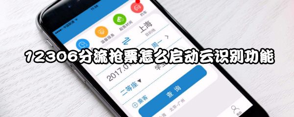 我来教你12306分流抢票如何启动云