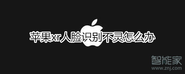 教你iphonexr人脸识别不灵如何处理