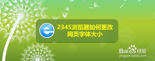 我来教你2345浏览器怎么更改网页字