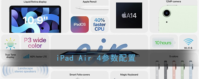 教你ipadair4参数配置介绍。